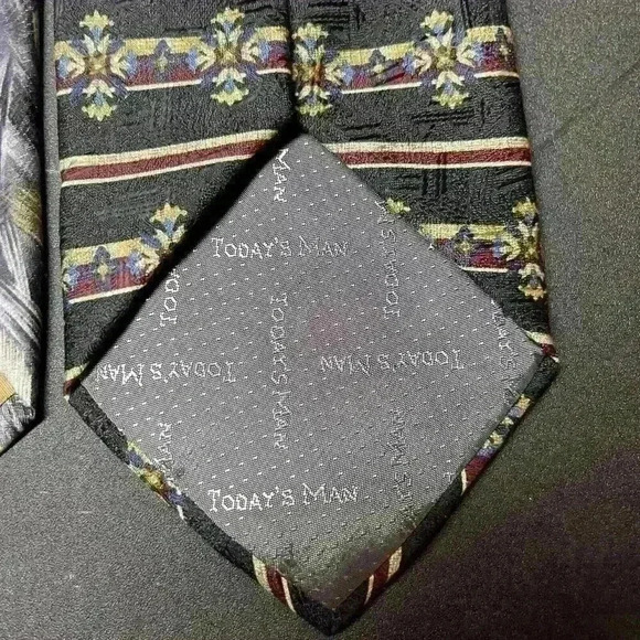 Set Of 3 Todays Man Ties 2 Made In Italy - Picture 8 of 12